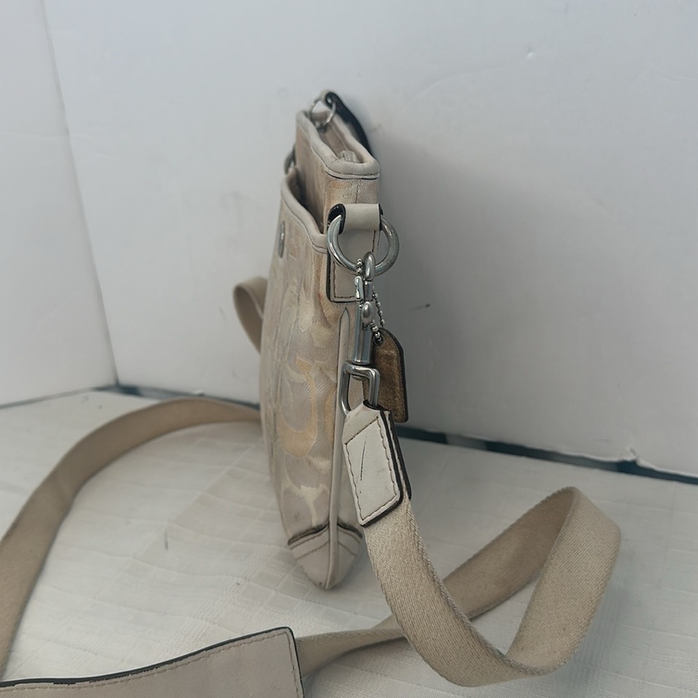 COACH Optic Signature Shoulder Swing Bag Crossbody Small Purse 10148 - Picture 2 of 9